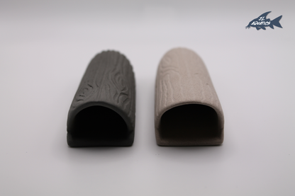 Wood Style Overhang Pleco Cave